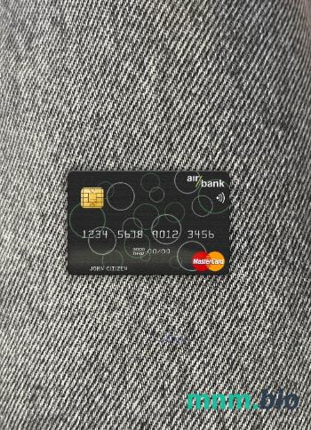Czech Air bank wygląd zdjęcia mastercard skan PSD + zdjęcie